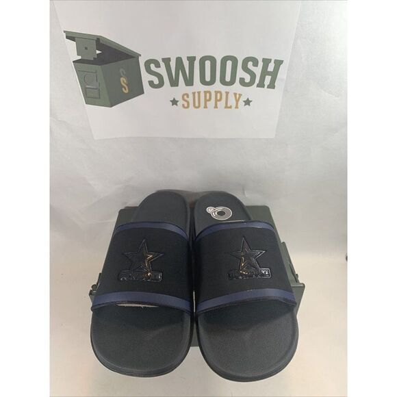 Nike Offcourt Slide Dallas Cowboys Size 14 DD0519 001 New - Picture 1 of 5